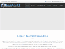 Tablet Screenshot of leggett-tech.com